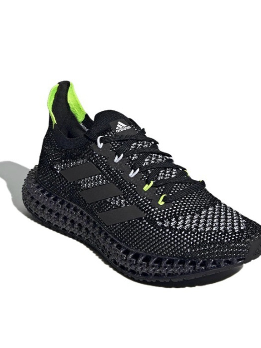 adidas 4DFWD ‘Core Black’ with Neon Green Highlights 8.5
